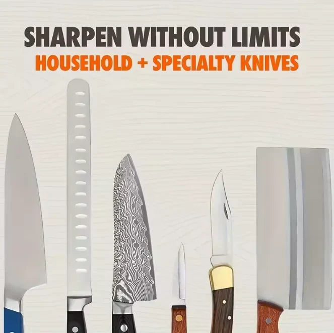 Snuggoh™ Rolling Knife Sharpener Kit